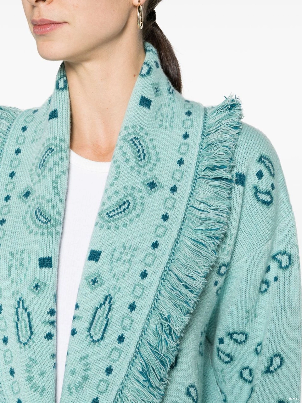 Affordable bandana-jacquard Alanui cardigan bomber Women 0819